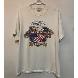 Vintage ‘Proud to be an American’ tee